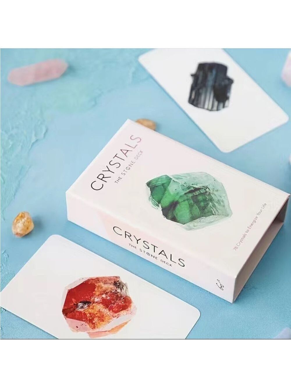Crystals The Stone Deck Oracle tarot energy card deck